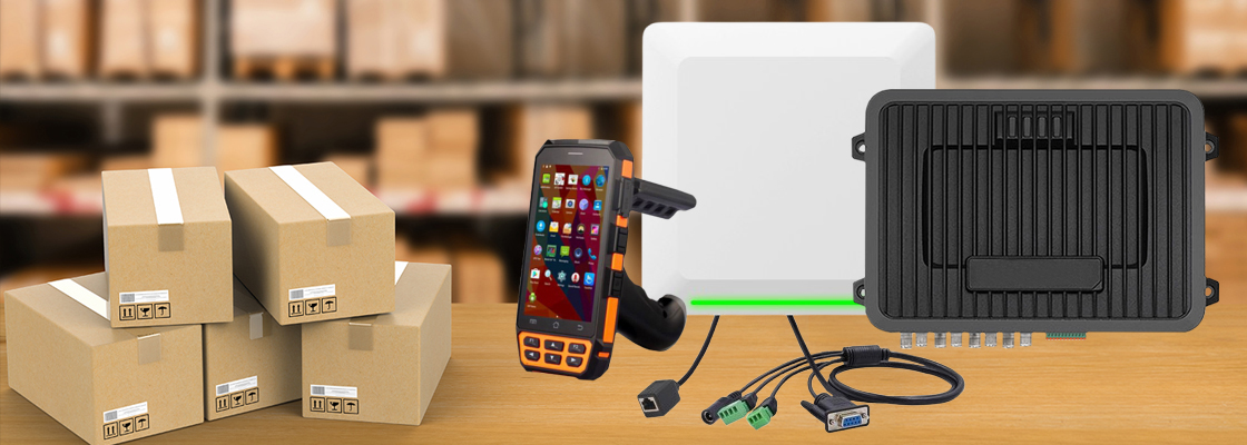 Different types of UHF RFID readers used in manufacturing applications