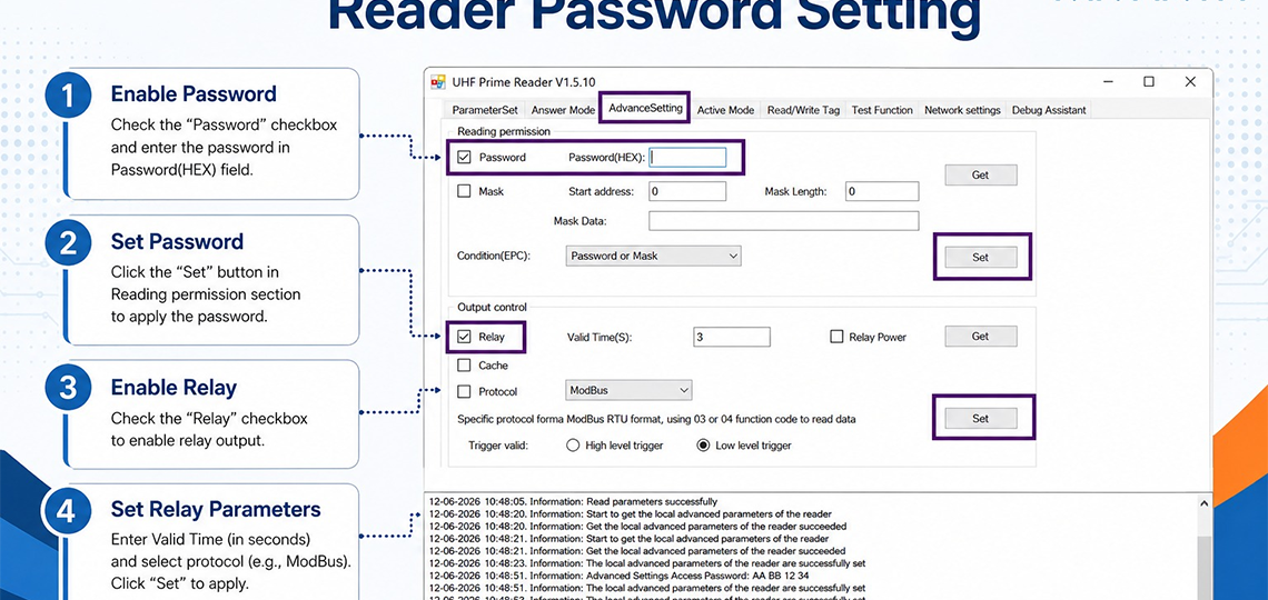 CR32-Reader-Password-Setting-Guide