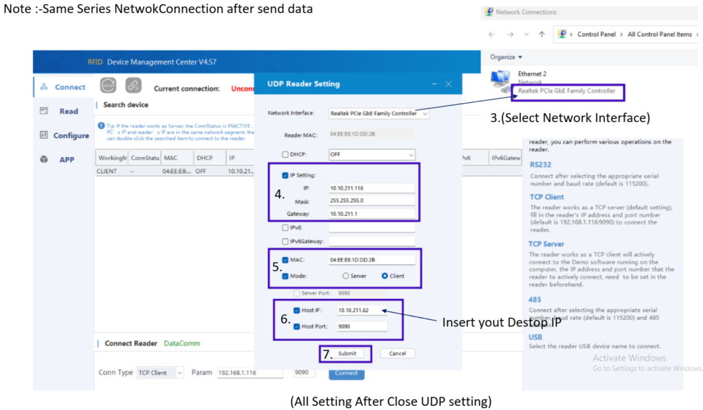 Configure Network Interface
