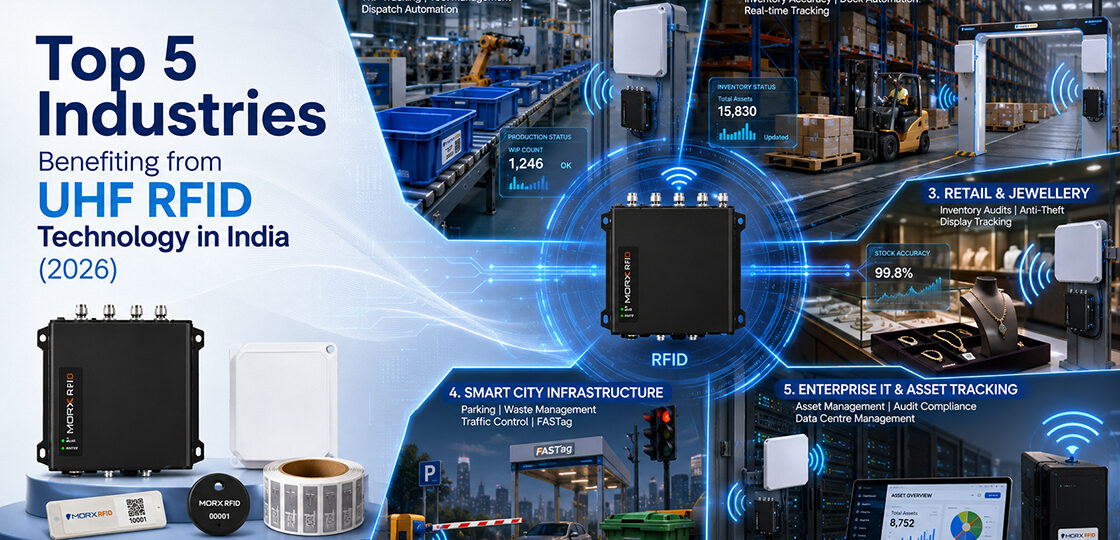 Top 5 Industries Benefiting from UHF RFID Technology in India (2026)