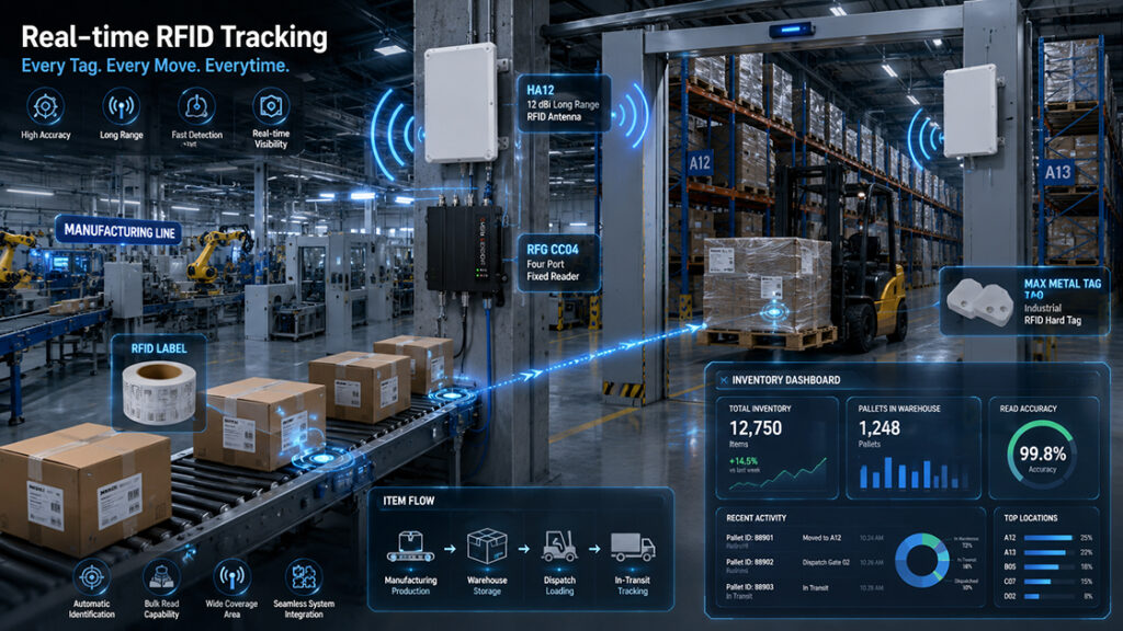 Logistics & Warehousing — Inventory Accuracy and Dock Automation