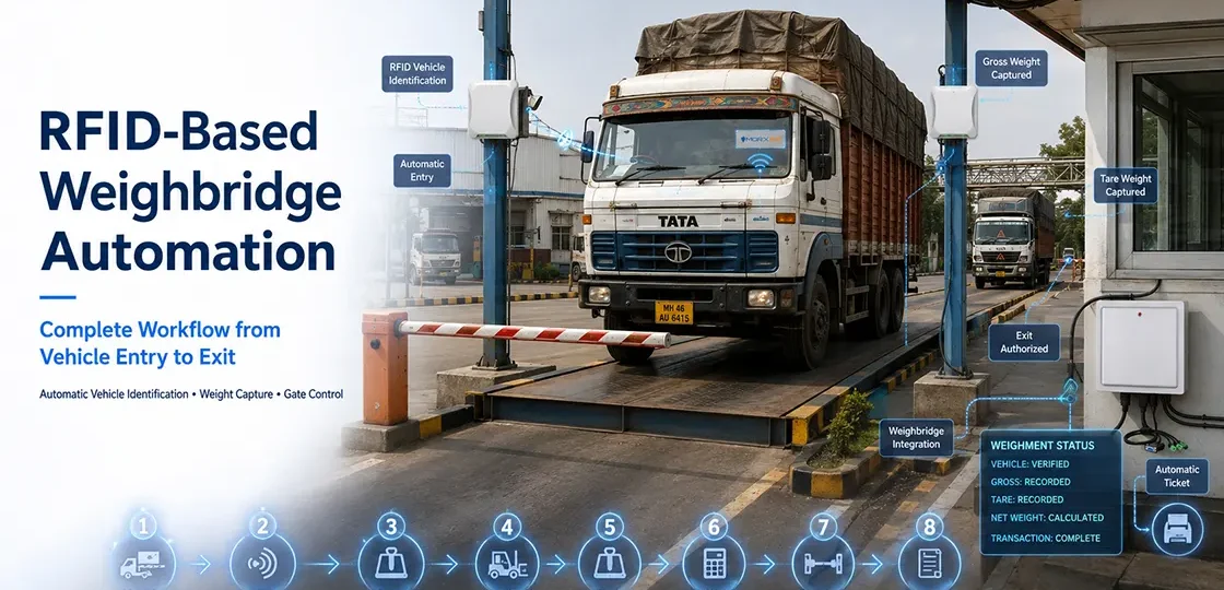 RFID-Based Weighbridge Automation: Complete Workflow from Vehicle Entry to Exit