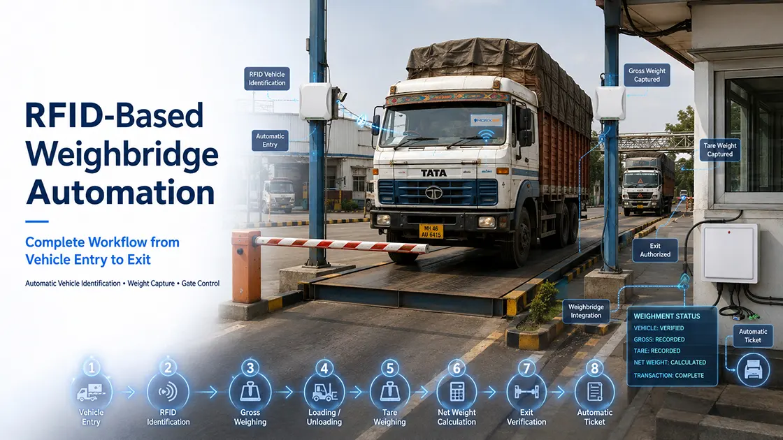 RFID-Based Weighbridge Automation: Complete Workflow from Vehicle Entry to Exit