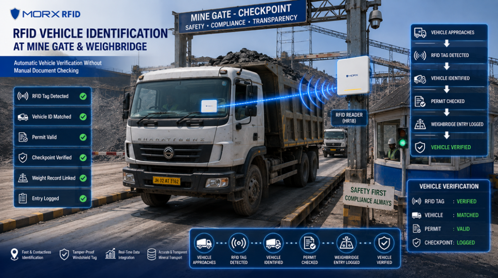 Where RFID Fits at the Mine Gate and Checkpost