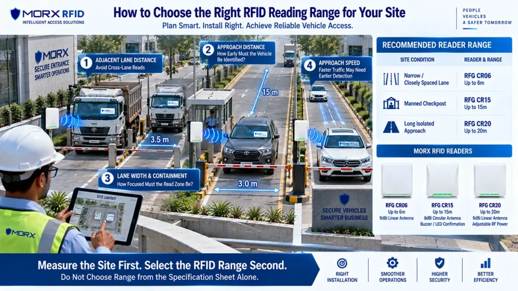 How to Choose the Right RFID Reading Range for Your Site