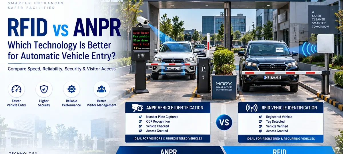 RFID vs ANPR: Which Technology Is Better for Automatic Vehicle Entry?