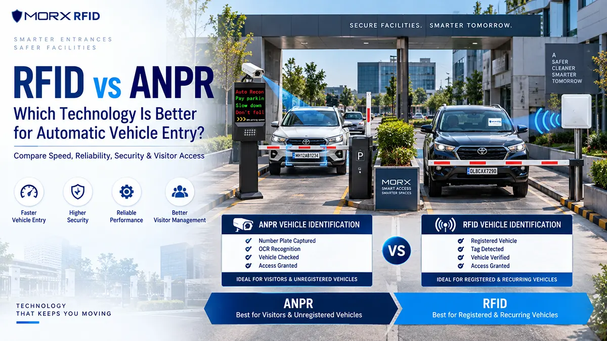 RFID vs ANPR: Which Technology Is Better for Automatic Vehicle Entry?