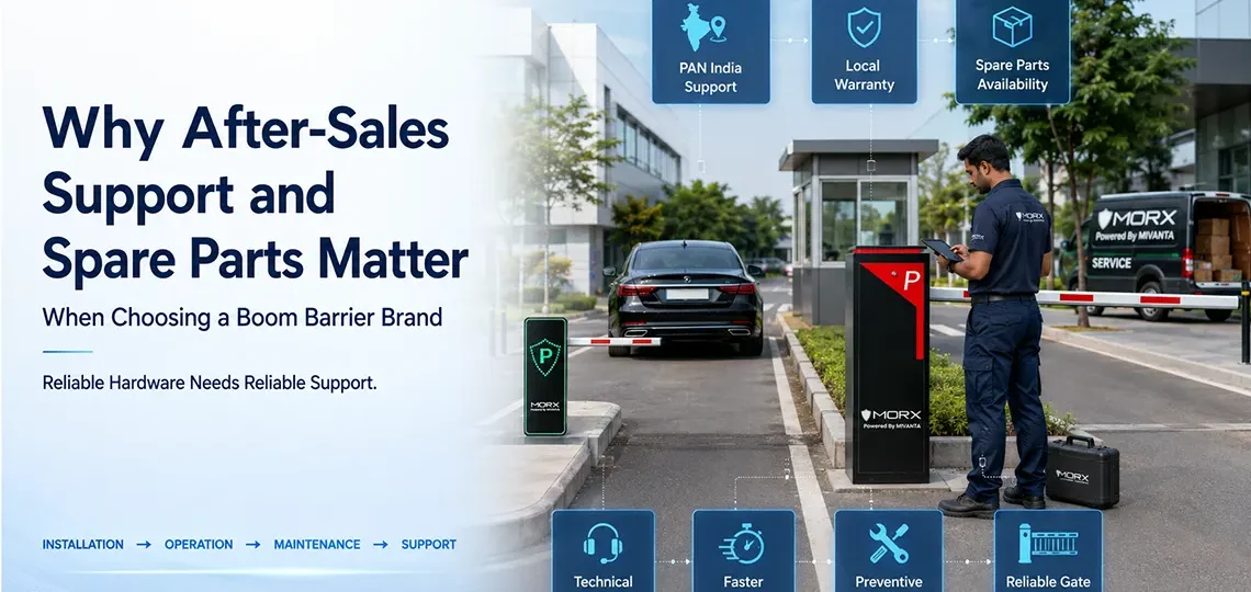 Why After-Sales Support and Spare Parts Matter When Choosing a Boom Barrier Brand