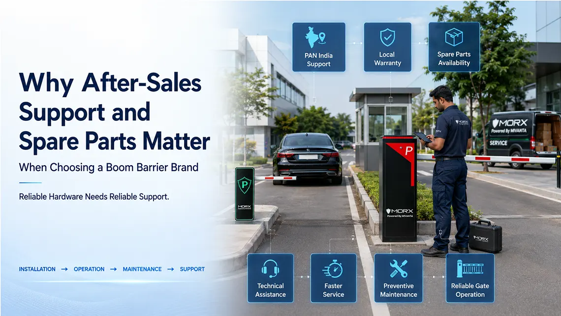 Why After-Sales Support and Spare Parts Matter When Choosing a Boom Barrier Brand